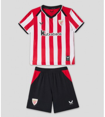 Athletic Bilbao Hjemmebanetrøje Børn 2026-27 Kortærmet (+ Korte bukser)